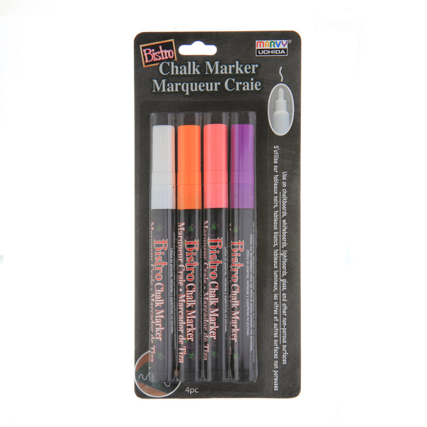 BISTRO CHALK MARKER FINE POINT SET 4H BISTRO CHALK MARKER FINE POINT SET 4H