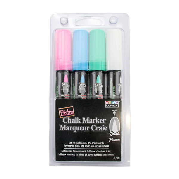 BISTRO CHALK MARKER BRUSH TIP SET 4A BISTRO CHALK MARKER BRUSH TIP SET 4A