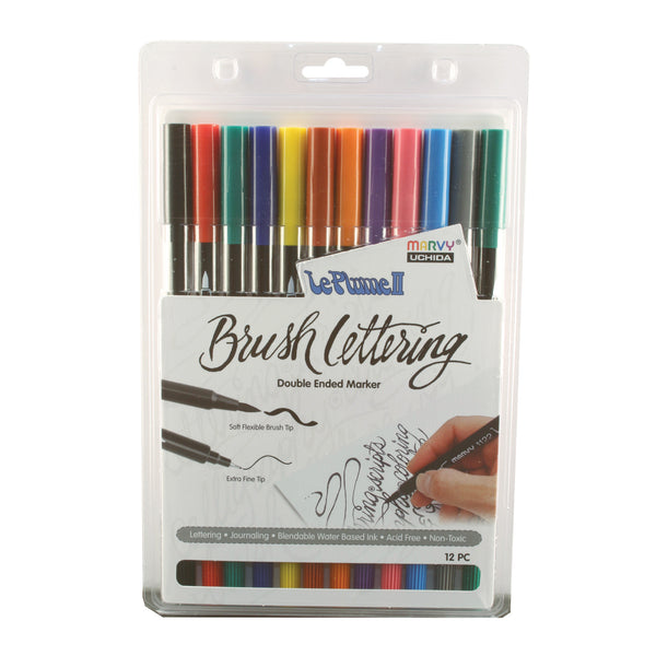 BRUSH LETTERING LE PLUME II PRIMARY SET BRUSH LETTERING LE PLUME II PRIMARY SET