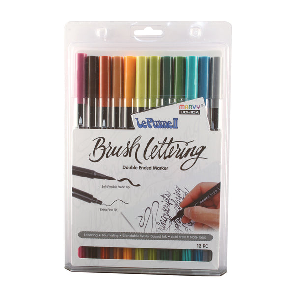 BRUSH LETTERING LE PLUME II NATURAL SET BRUSH LETTERING LE PLUME II NATURAL SET