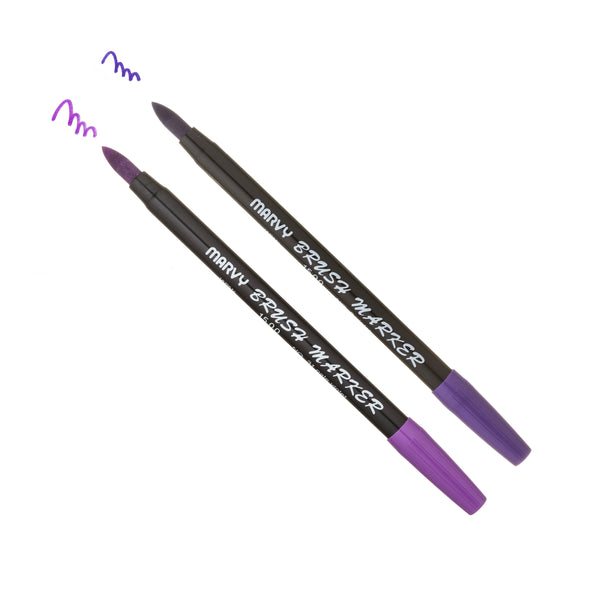 BRUSH MARKER - PURPLES BRUSH MARKER - PURPLES