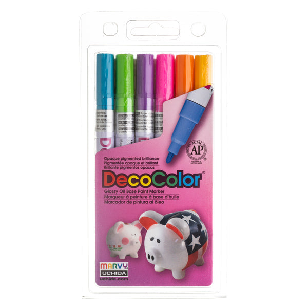 DECOCOLOR® PAINT MARKER FINE SET C DECOCOLOR® PAINT MARKER FINE SET C