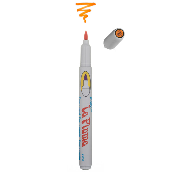 LE PLUME PERMANENT MARKERS - ORANGES LE PLUME PERMANENT MARKERS - ORANGES