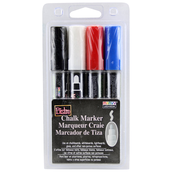 BISTRO CHALK MARKER BROAD TIP SET 4C BISTRO CHALK MARKER BROAD TIP SET 4C