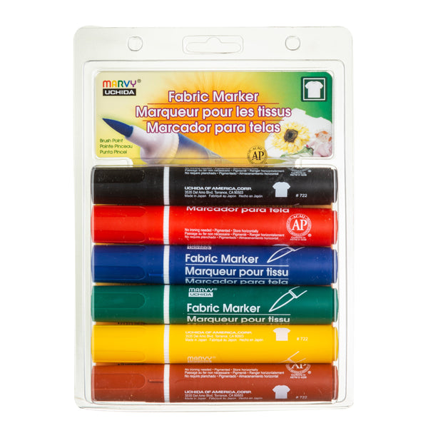 FABRIC MARKER BRUSH SETS FABRIC MARKER BRUSH SETS