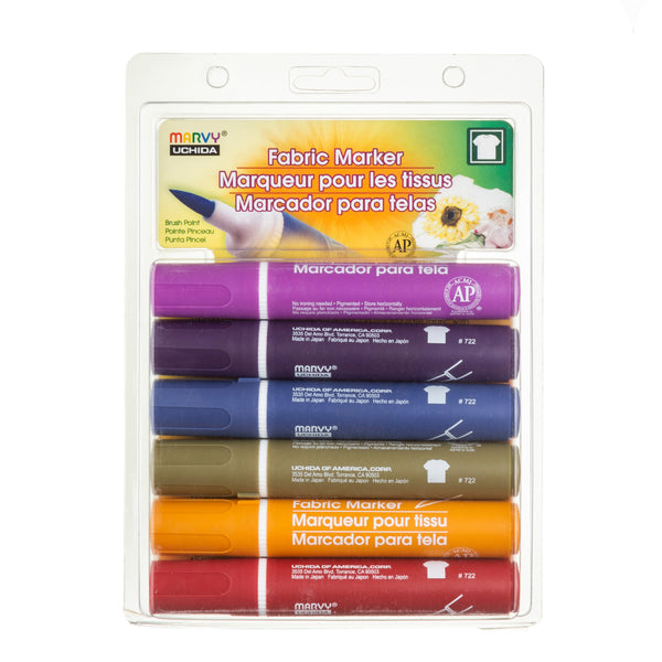 FABRIC MARKER BRUSH SET D FABRIC MARKER BRUSH SET D