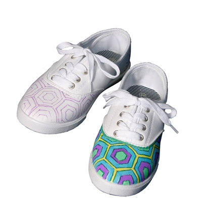 Hexagon Patterned Shoes