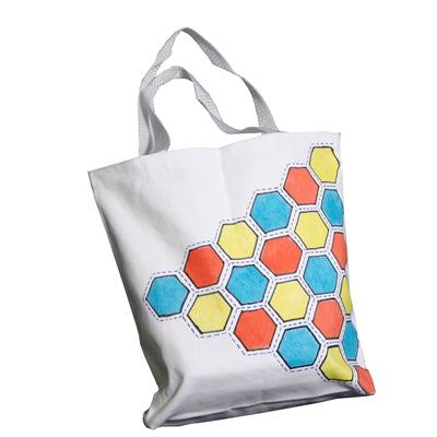 Hexagon Patterned Tote