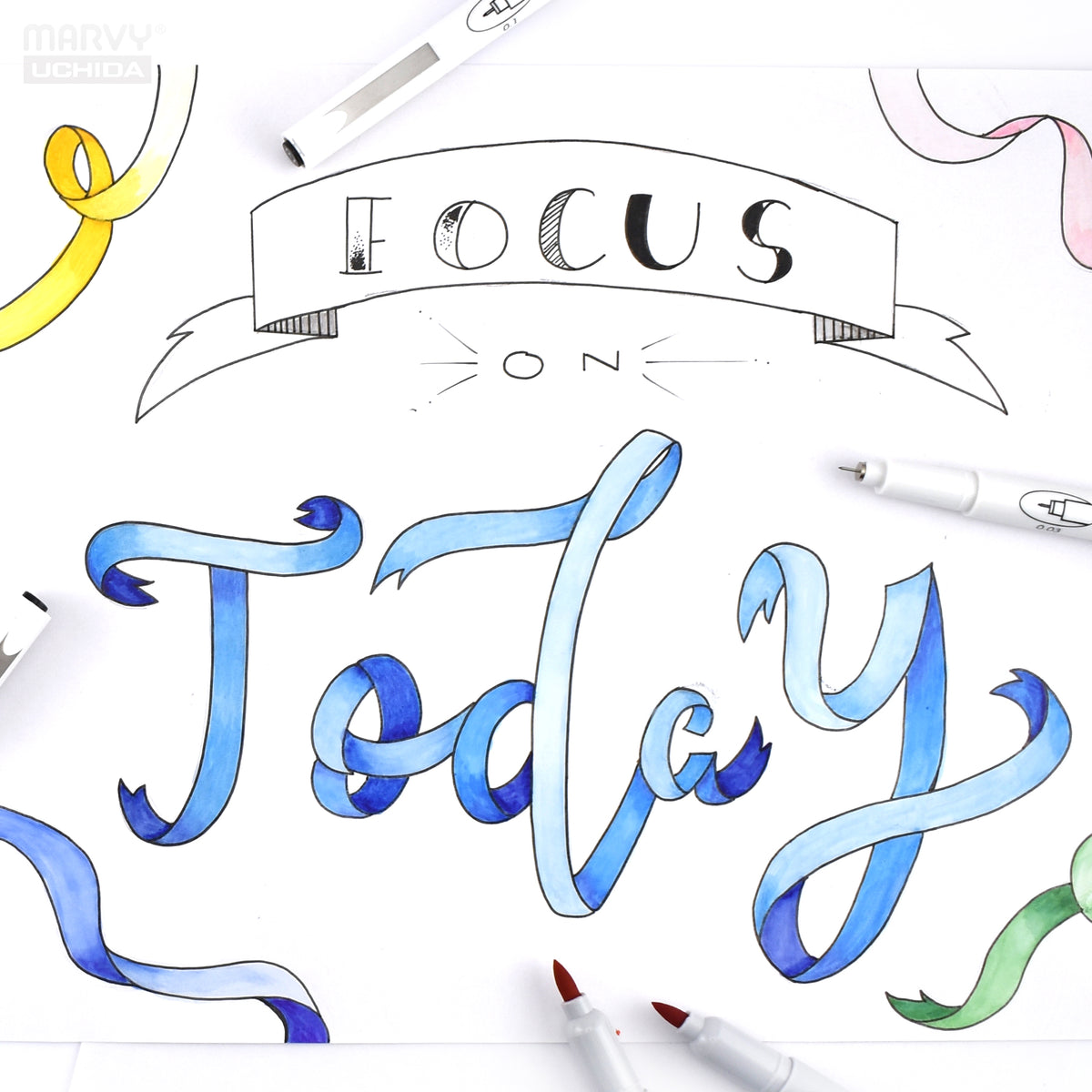 Lettering Markers — Marvy Uchida