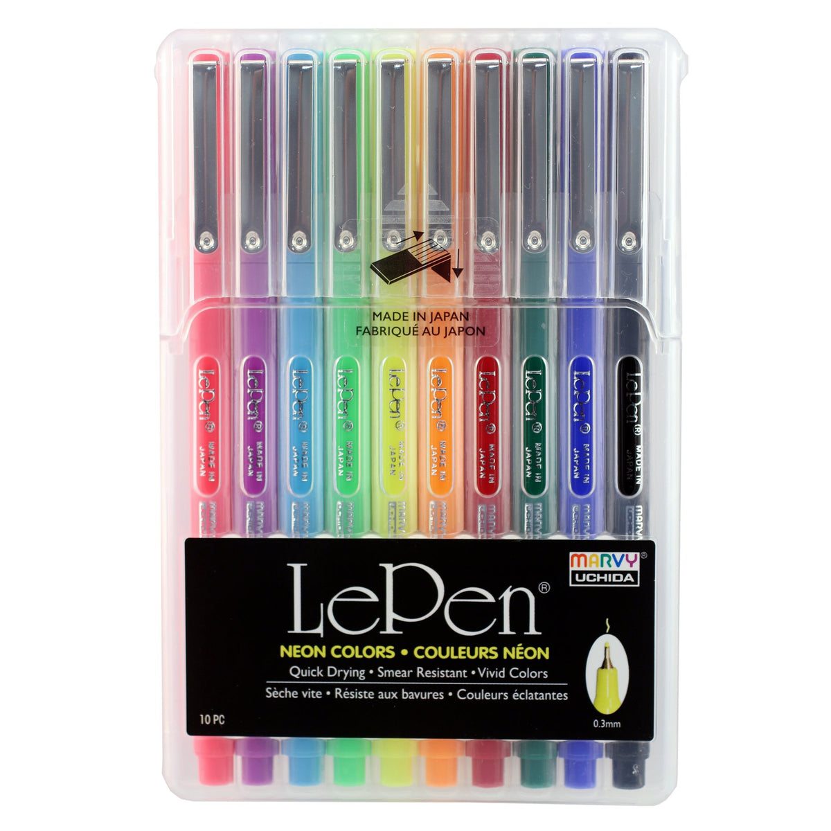 LE PEN NEON 4 PIECE SET