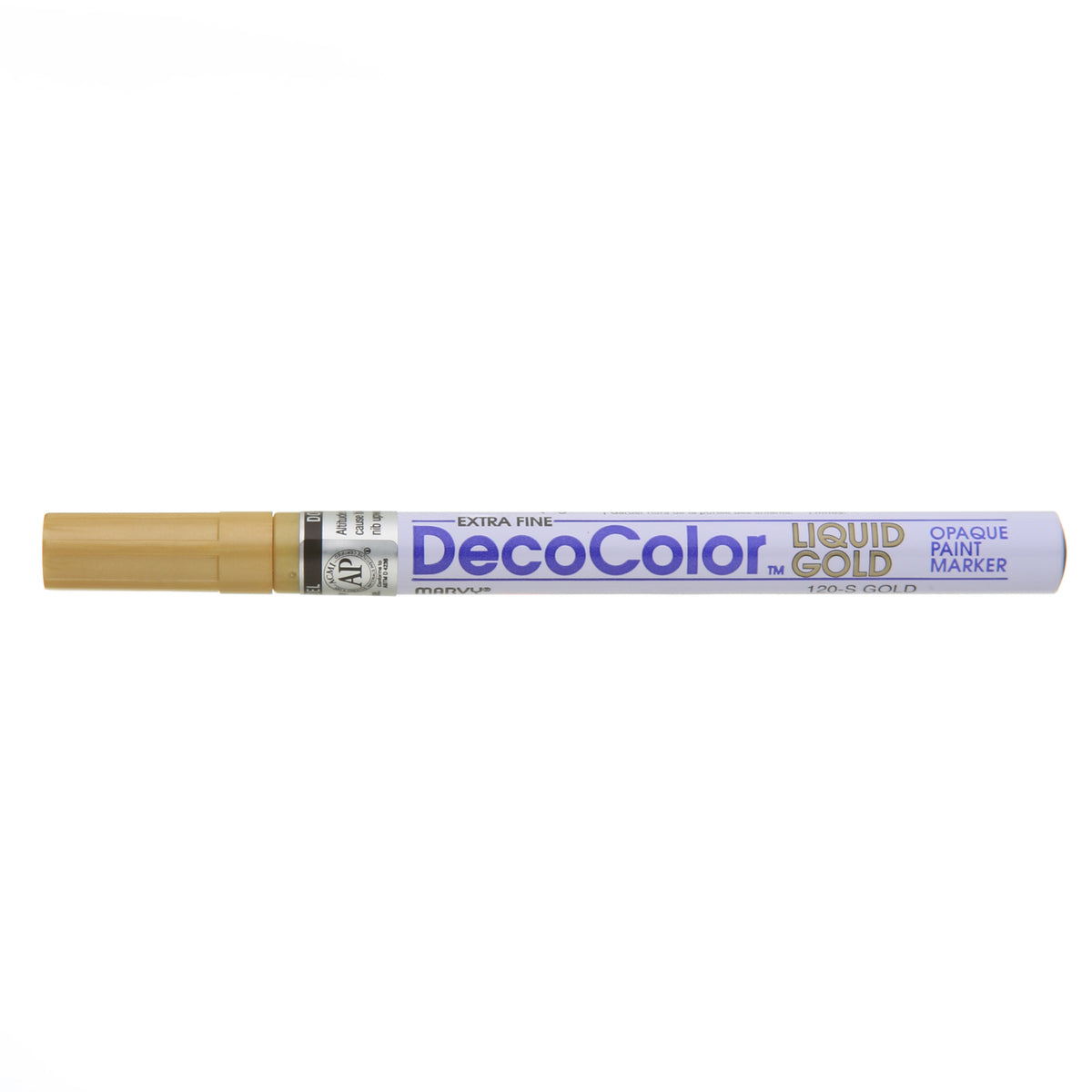 thumbnail image 2 of Uchida Calligraphy Paint Marker Set - Gold, Silver, White 3-Pack With 2mm Nib 2 of 12
