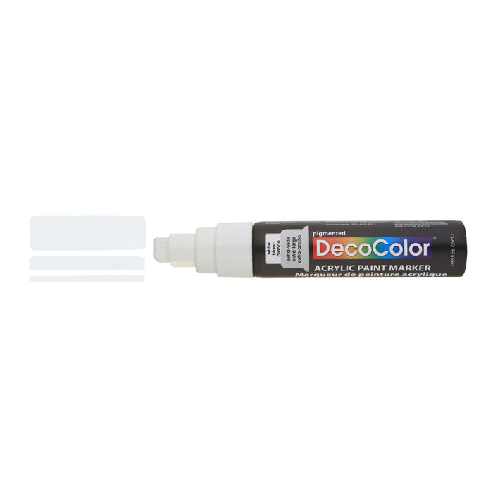 Marvy Uchida DecoColor Fine Tip Acrylic Paint Marker - Black - 1 Each