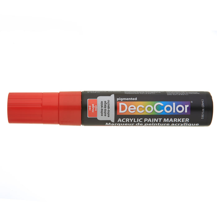 Red Jumbo Acrylic Paint Marker - Ideal for Vibrant Art, JAM Paper