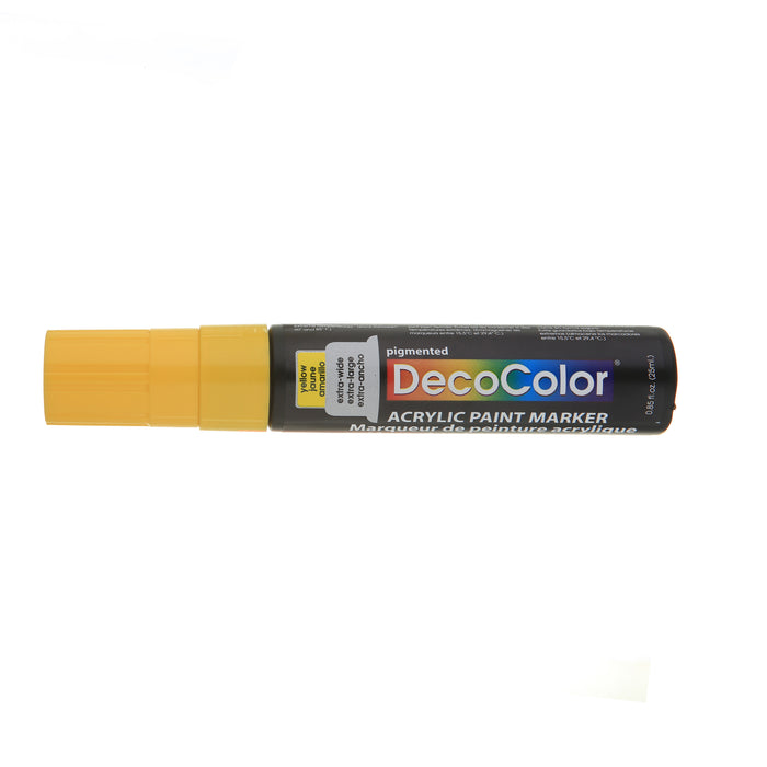 Marvy Uchida DecoColor Paint Marker, Acrylic, Opaque Formula - 4 paint markers