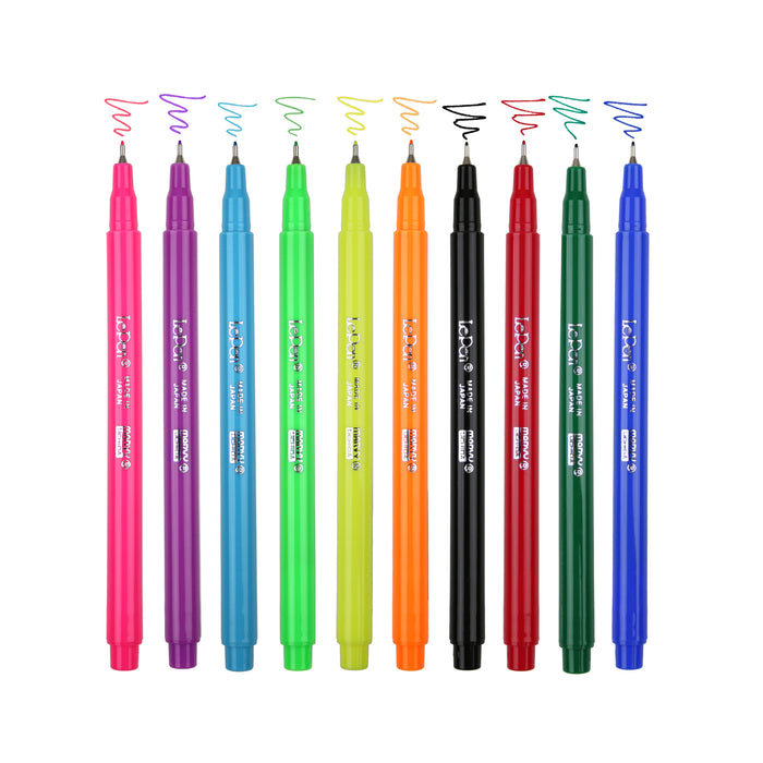 LE PEN 10 PIECE NEON SET