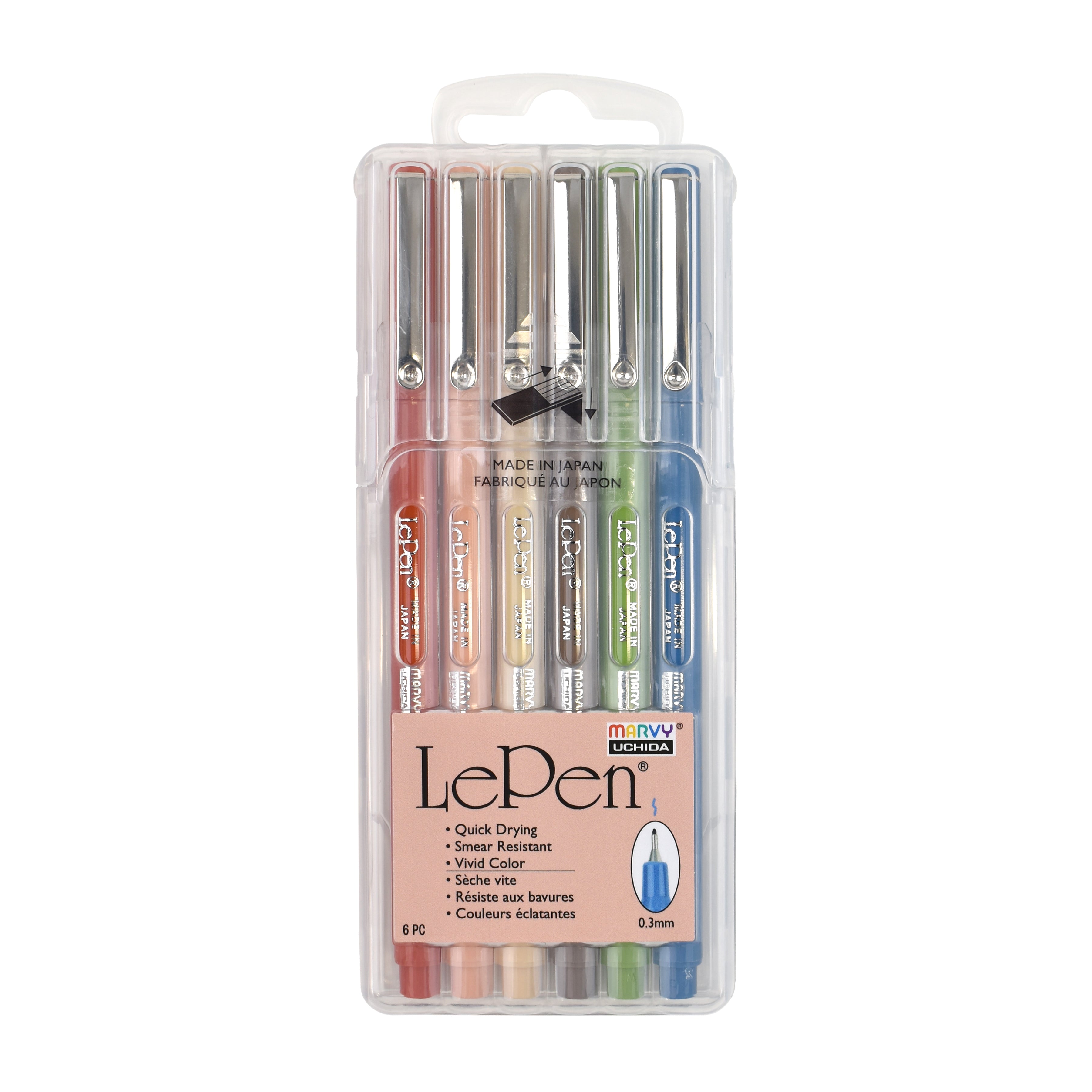 LE PEN EARTH TONE SET — Marvy Uchida LE PEN EARTH TONE SET — Marvy Uchida