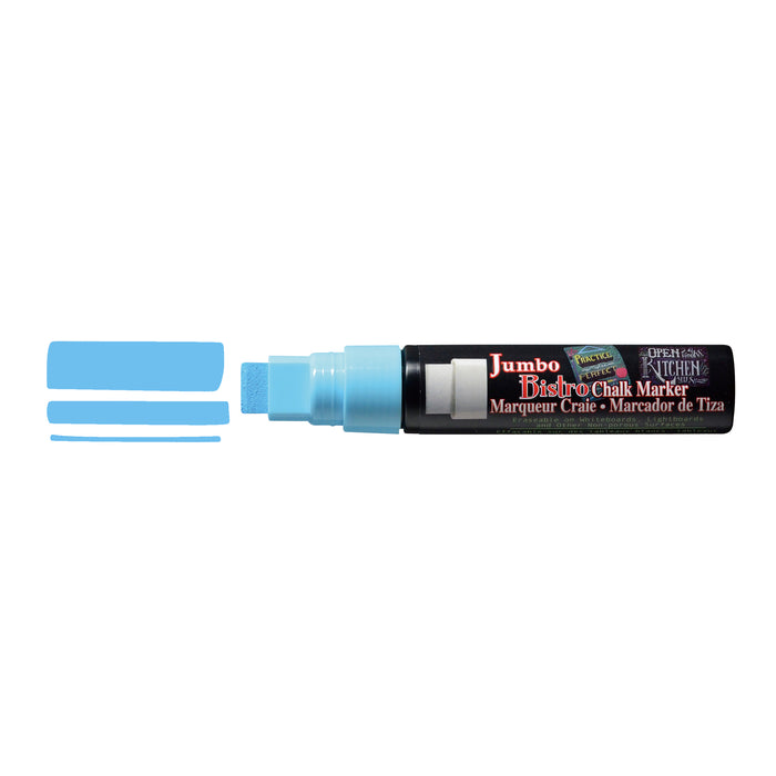 Jam Paper Broad Point Chalk Marker, Blue, Sold Individually (526480BU)