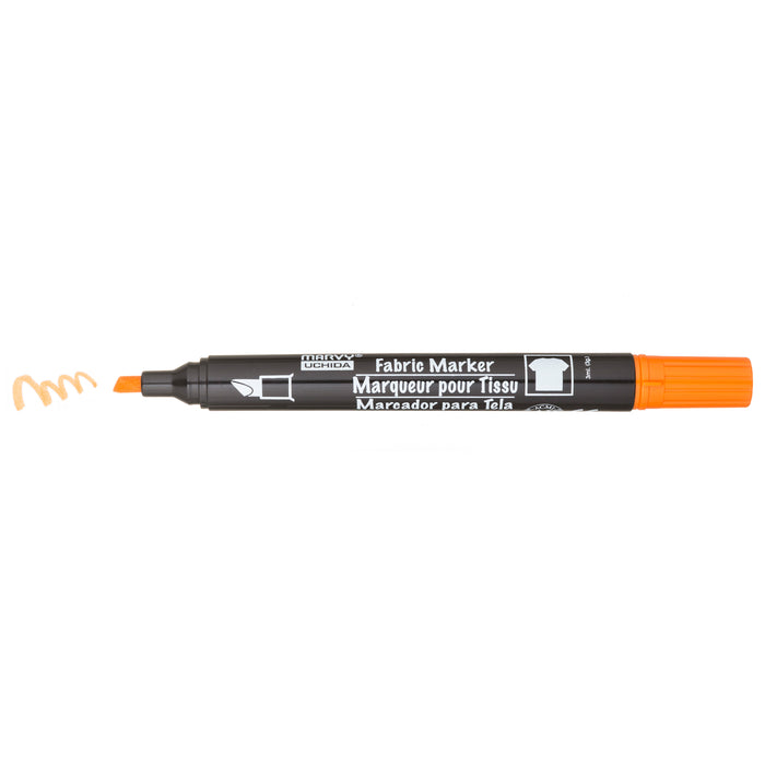 Marvy Uchida Chisel Tip Acrylic Paint Markers, Yellow, 2/Pack