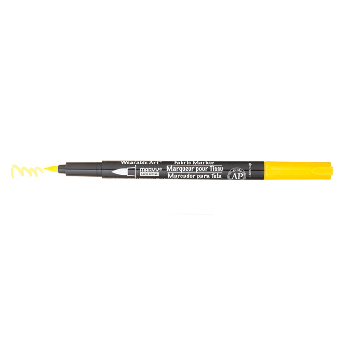 Sharpie Brush Tip Pen, Yellow