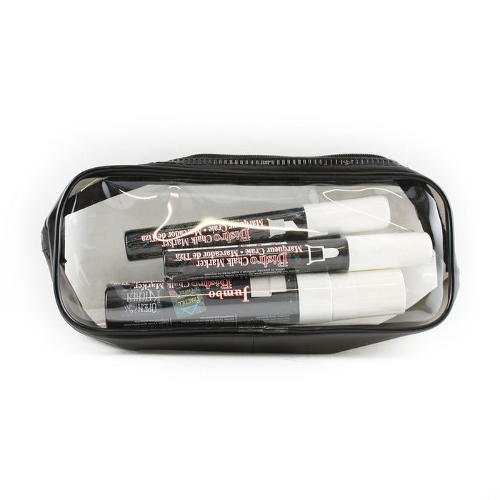 Marvy Uchida Bistro Chalk Marker Set Fine Tip Metallic Colors 4 Per Pack 2  Packs (UCH4824M-2), 1 - City Market