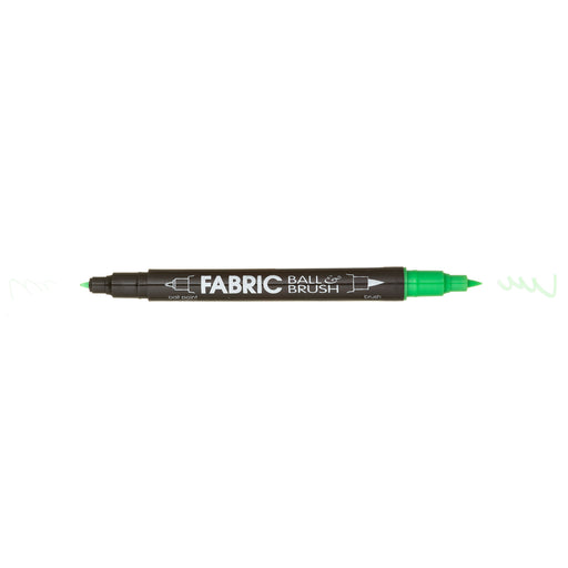 FABRIC BALL AND BRUSH - FLUORESCENT COLORS