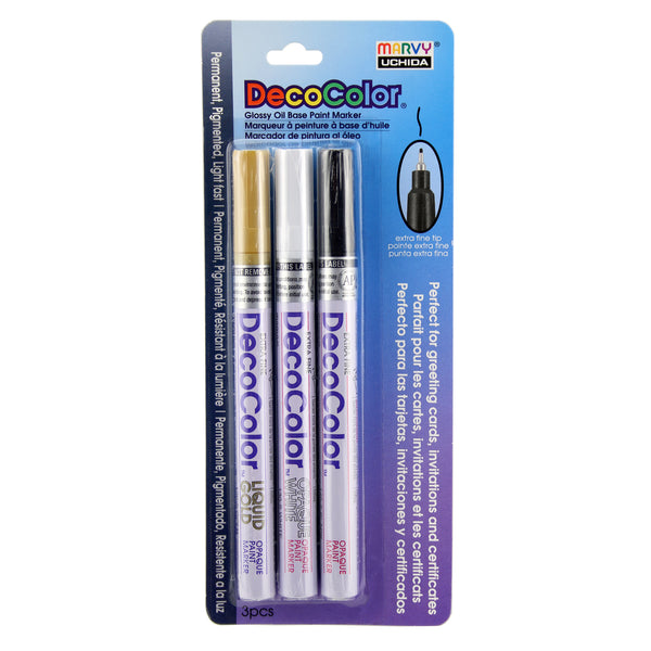 DECOCOLOR® EXTRA FINE 3 PC SET B