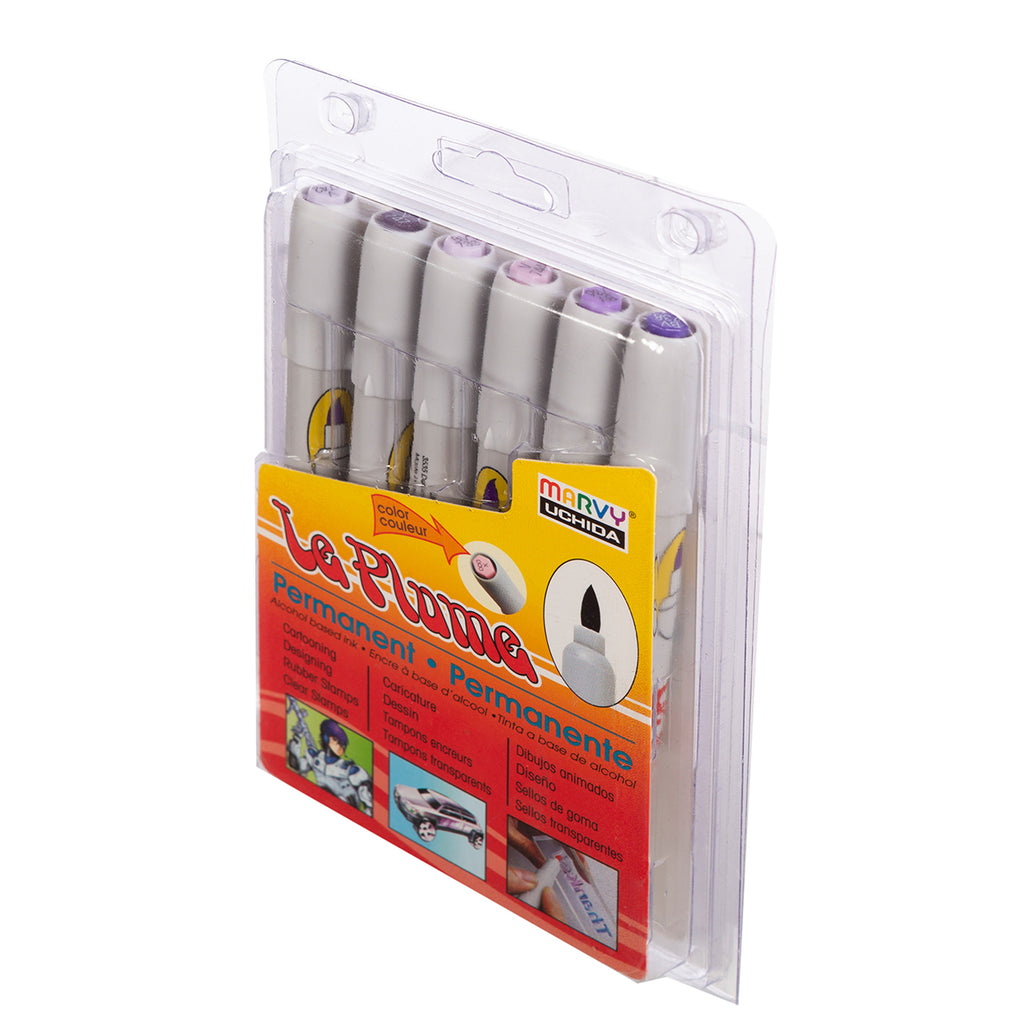 LE PLUME PERMANENT PURPLE SET