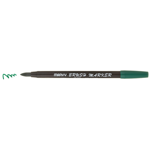 BRUSH MARKER - GREENS