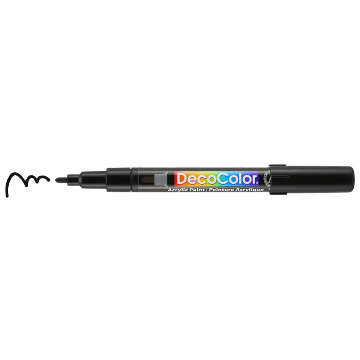 Decocolor Pen DECOCOLOR® ACRYLIC 4 PC FINE BASIC SET — Marvy Uchida