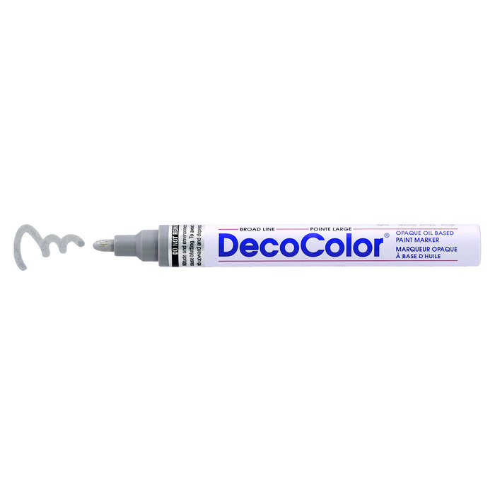 DecoColor Paint Marker Fine Line Liquid Silver