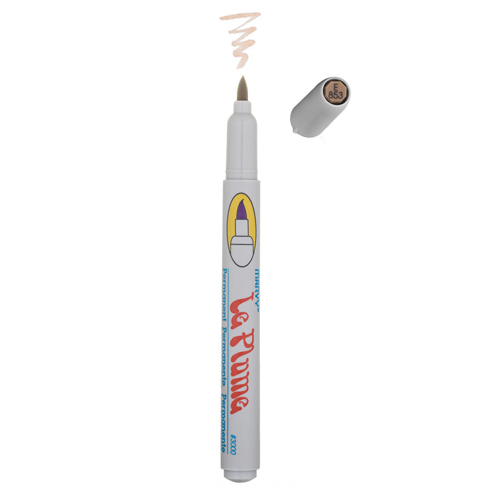 LE PLUME PERMANENT MARKERS - BROWNS