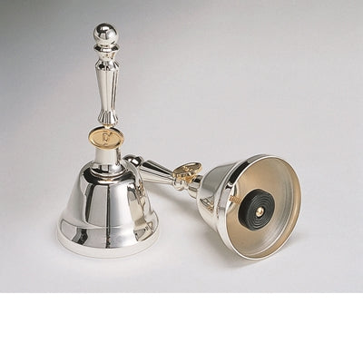 Medium Metal White Or Silver Bell