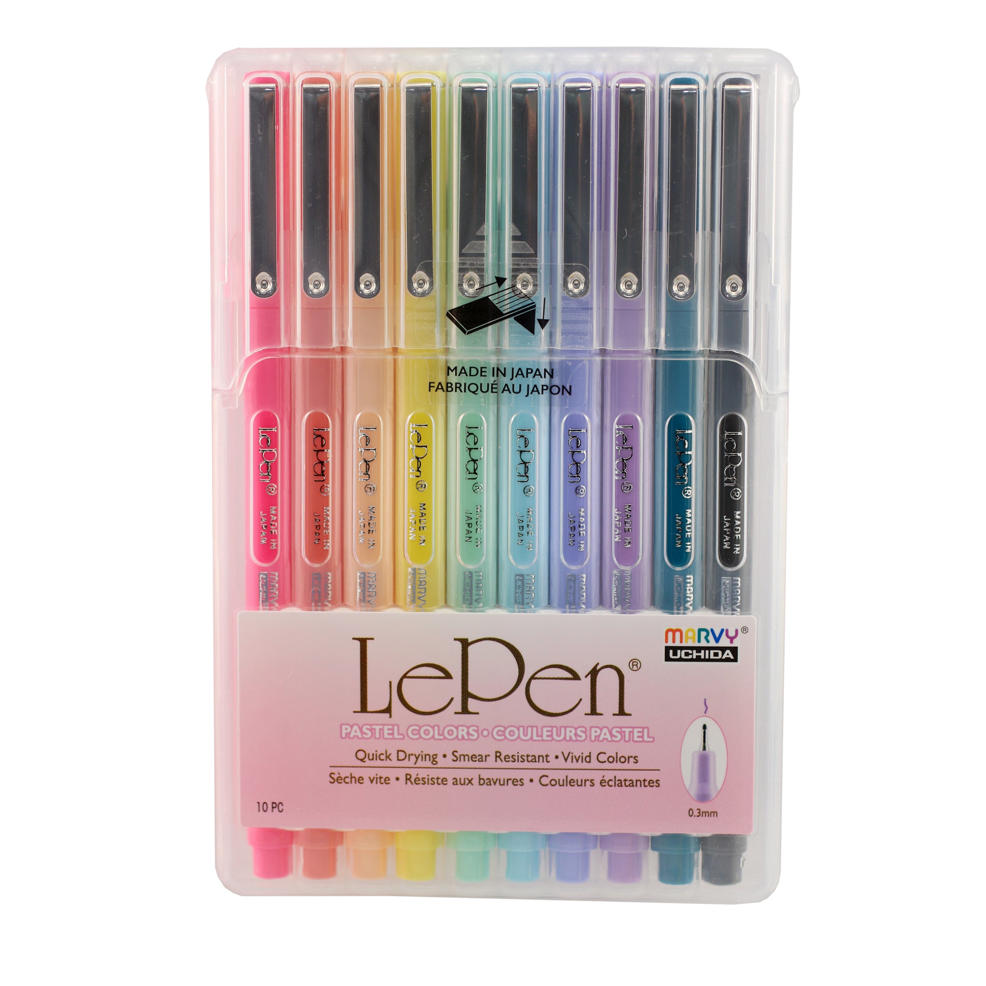 LE PEN 10 PIECE PASTEL SET