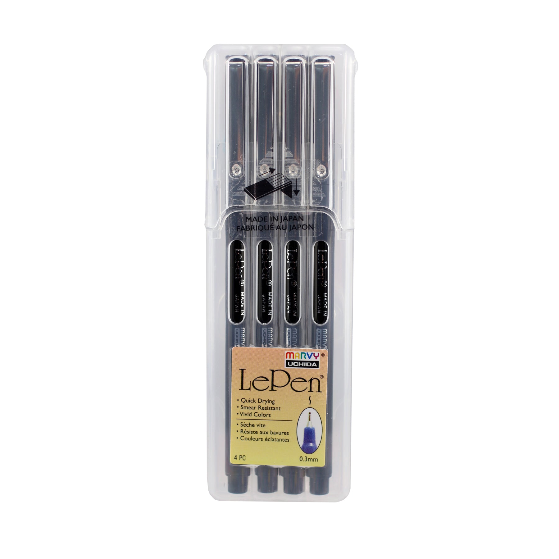 Black Felt Tip Pens Pack of 6 Fast Dry No Smear for Bullet Journaling for  sale online