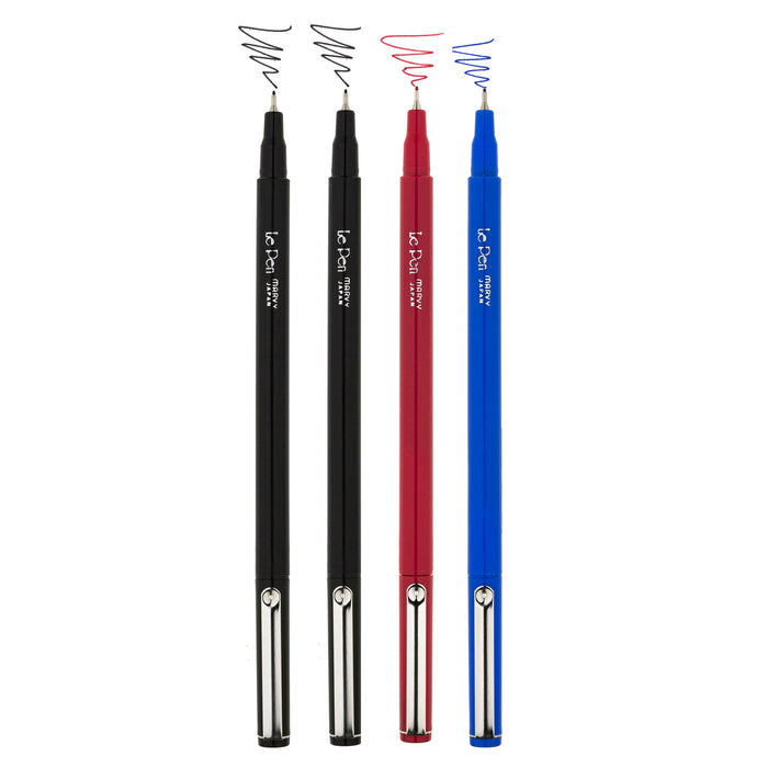  Le Pen 18 Color Pen Set (4300S-18pk) : Artists Drawing Sets :  Office Products