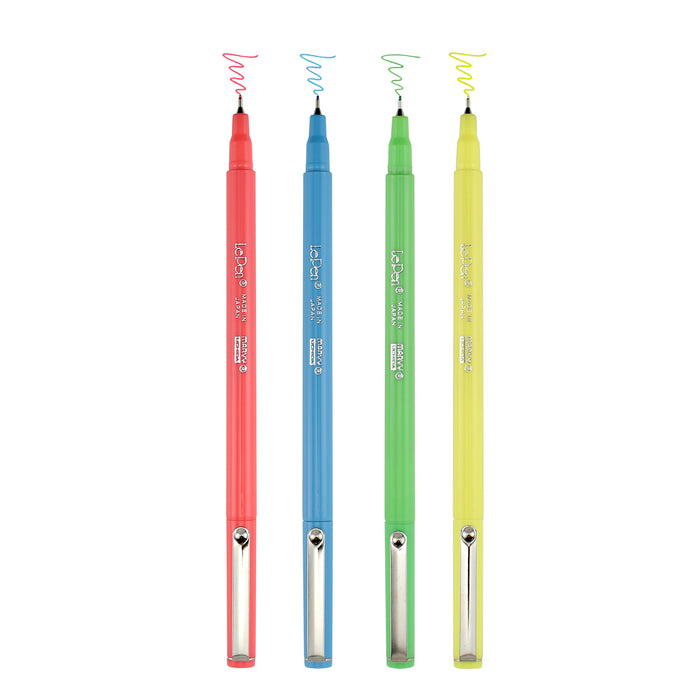 Marvy Uchida Le Pen Neon, 3mm Tip, Assorted Colors, 10 PC Set, 4300-10f, Size: Le Pen .3mm Set Neon 10pc