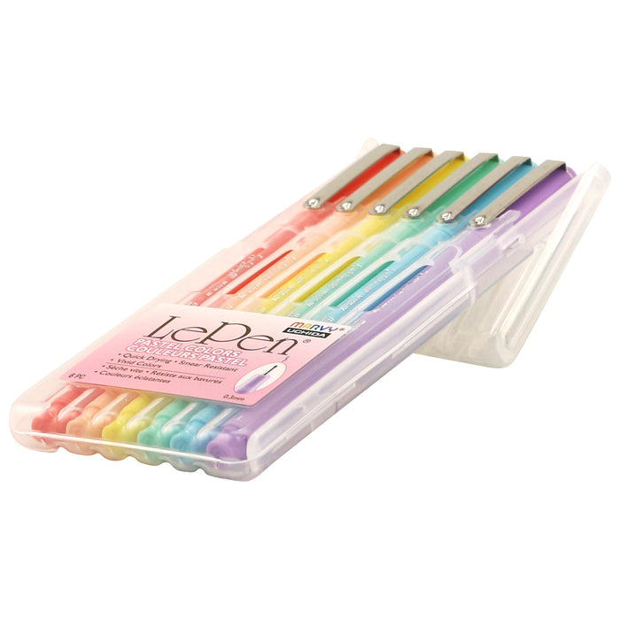  Uchida Of America Le Pen Flex Pastel Colors Art Supplies, 6  Count (Pack of 1) : Arts, Crafts & Sewing