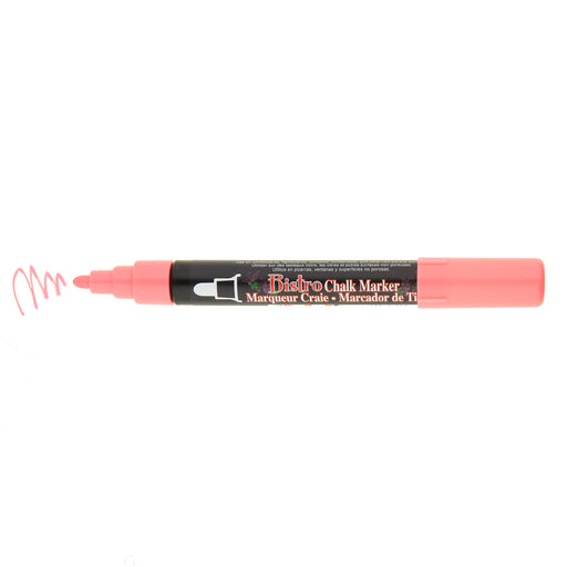 Marvy Bistro Chalk Marker Extra Fine Tip- Fluorescent Set 485-4A