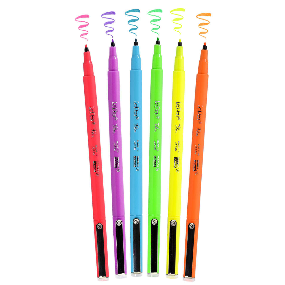 LePen Micro-Fine Point Pen, Neon, 10 Colors - UCH430010F