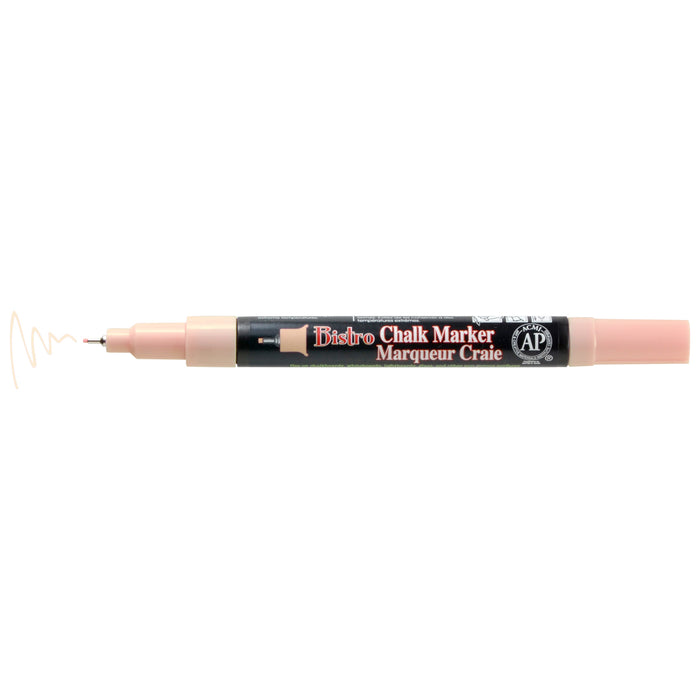 Uchida Bistro Chalk Marker Chisel Card Blush Pink