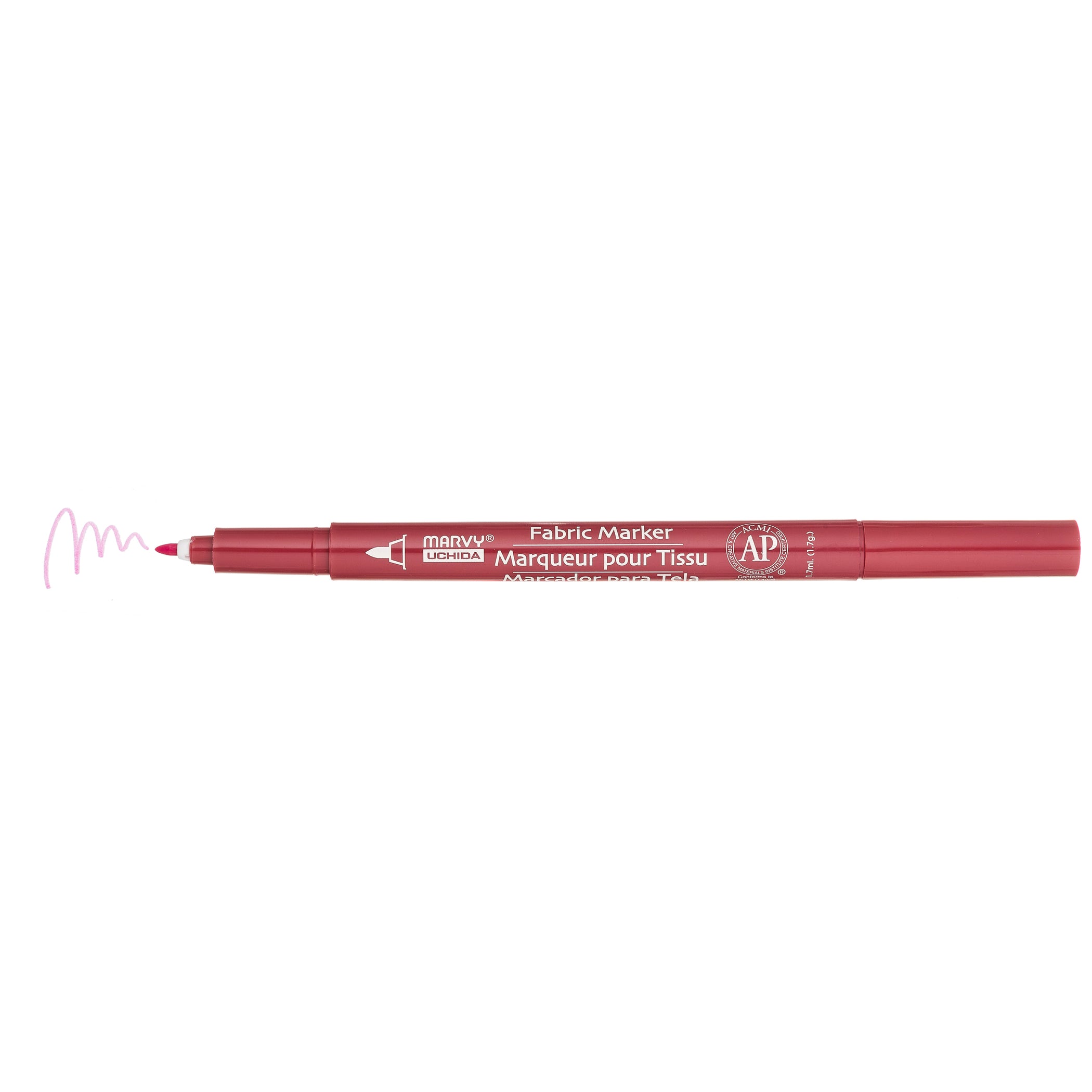 Uchida 522-C-37 Marvy Fine Point Fabric Marker, Cool Light Grey
