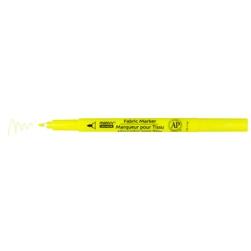 FABRIC MARKER FINE FLUORESCENT