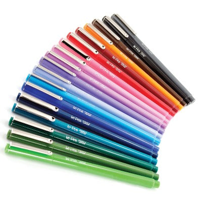  Uchida Le Pens Multicolor Set - 36 Colors Complete Set - Le  Pen Pens for Journaling - Smudge Proof Fine Pens for Writing, Drawing - 0.3  Fine Line Lepen Pen Set : Arts, Crafts & Sewing